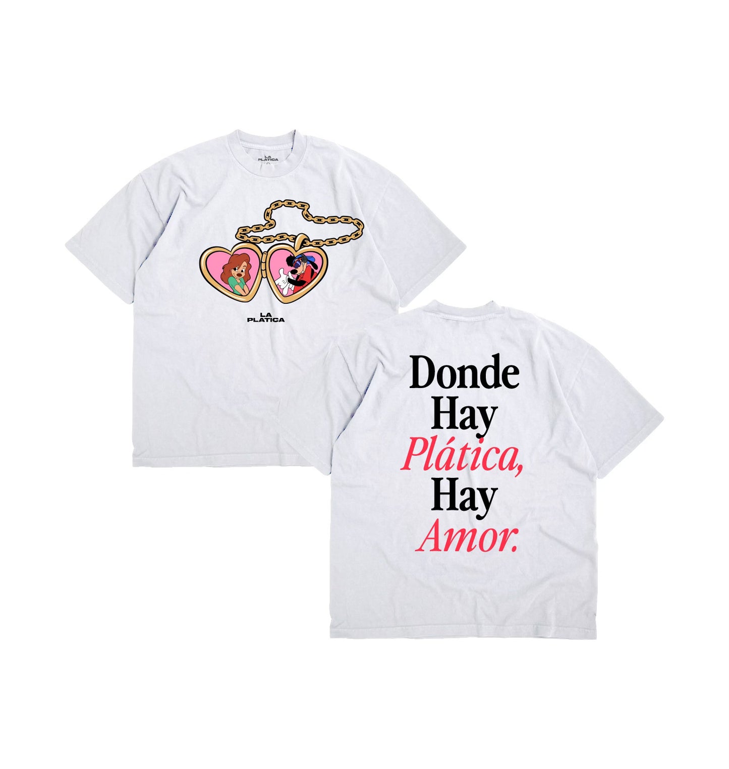 Plática y Amor Tee