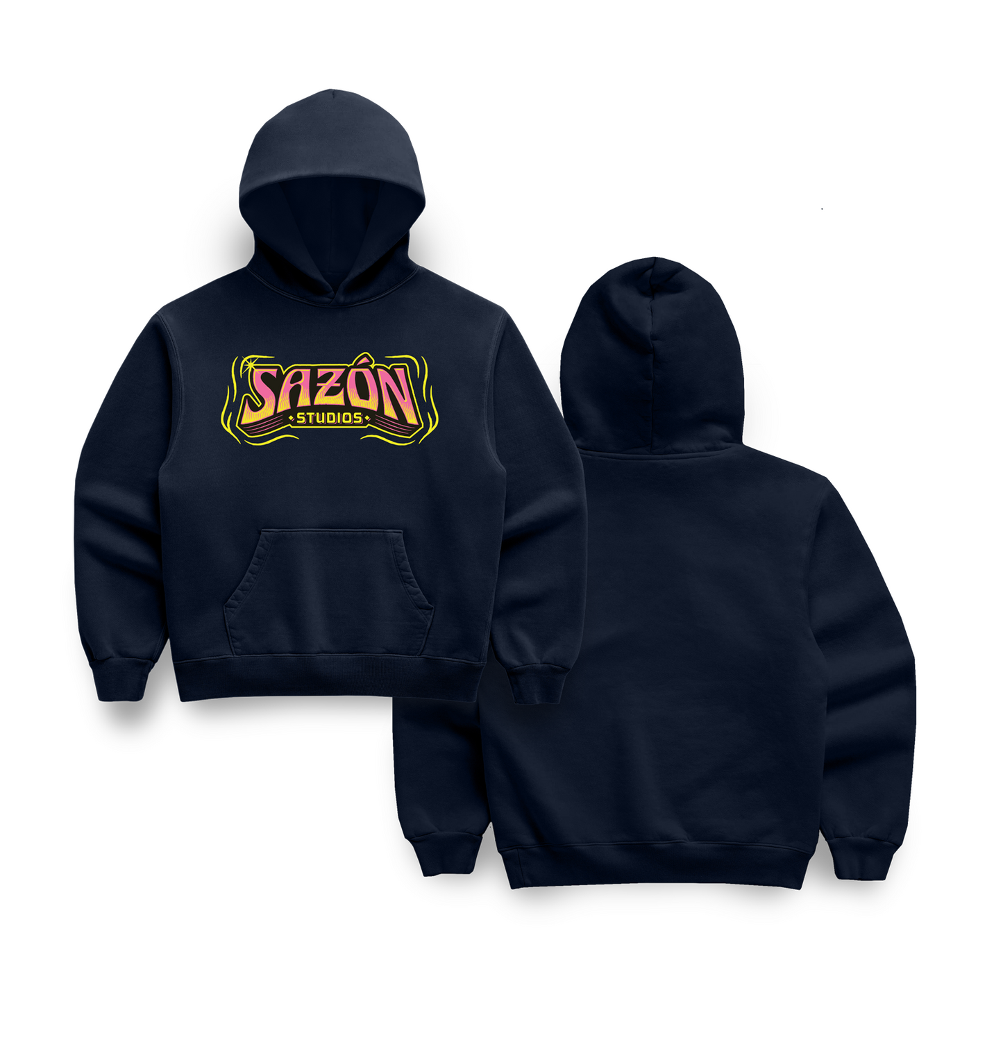 Sazon Logo Hoodie (Navy)
