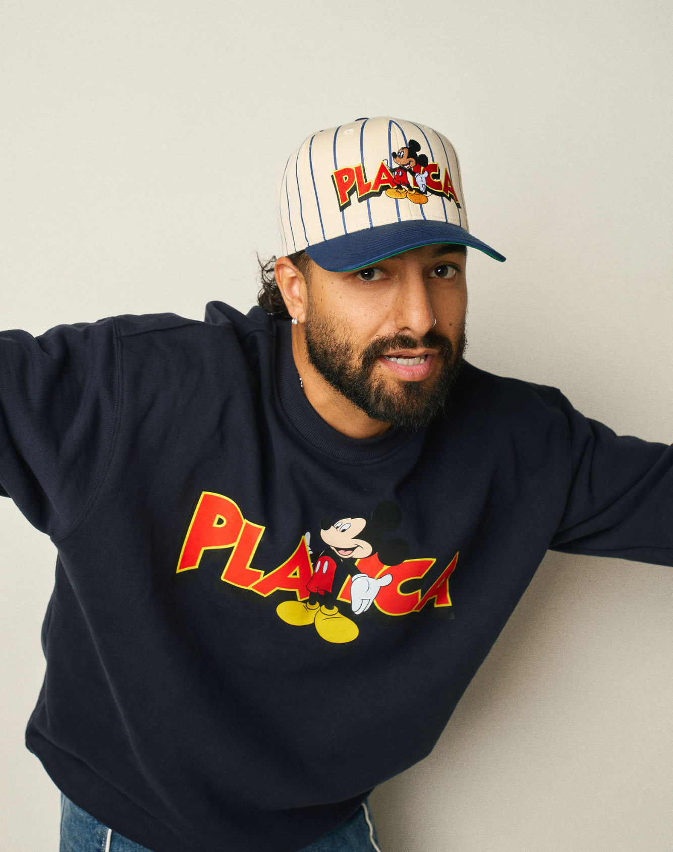Mickey Crewneck (Navy)