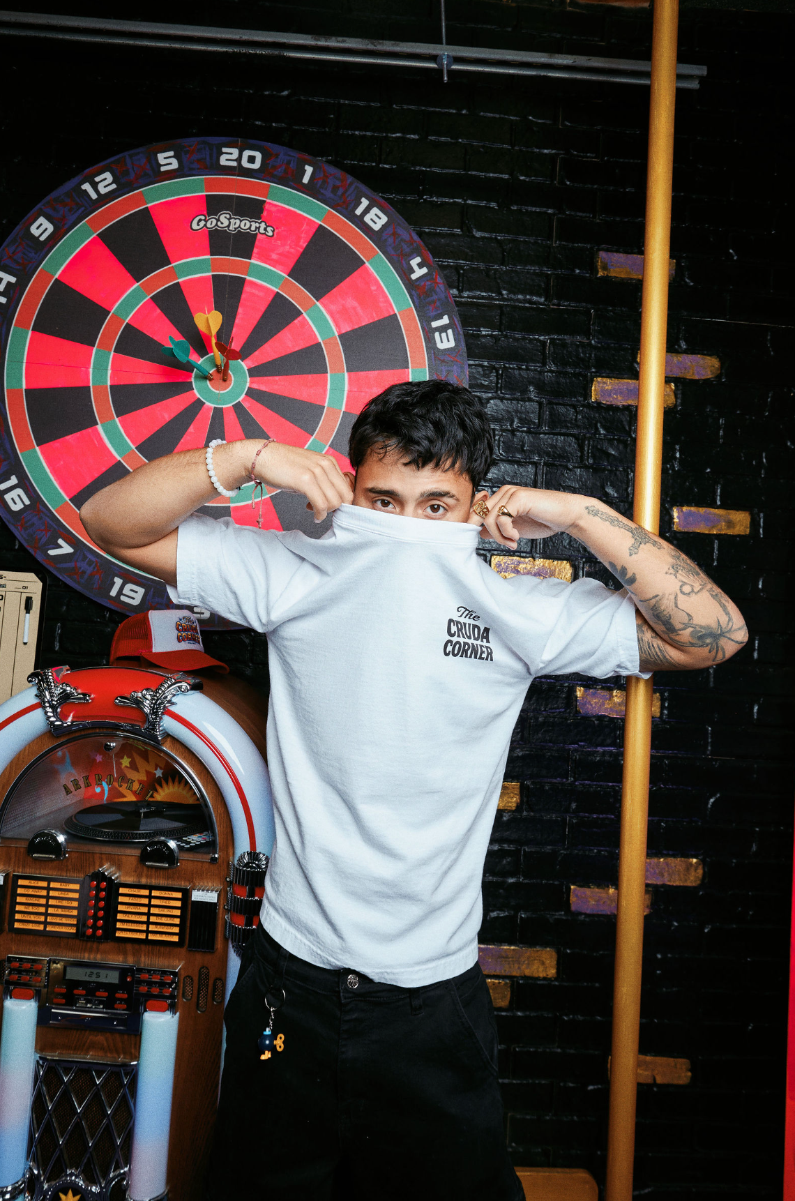 Viva La Cruda Tee (White)