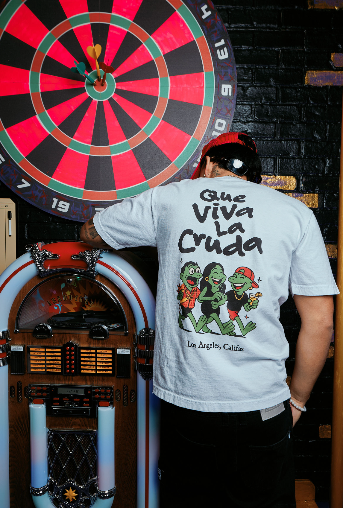 Viva La Cruda Tee (White)