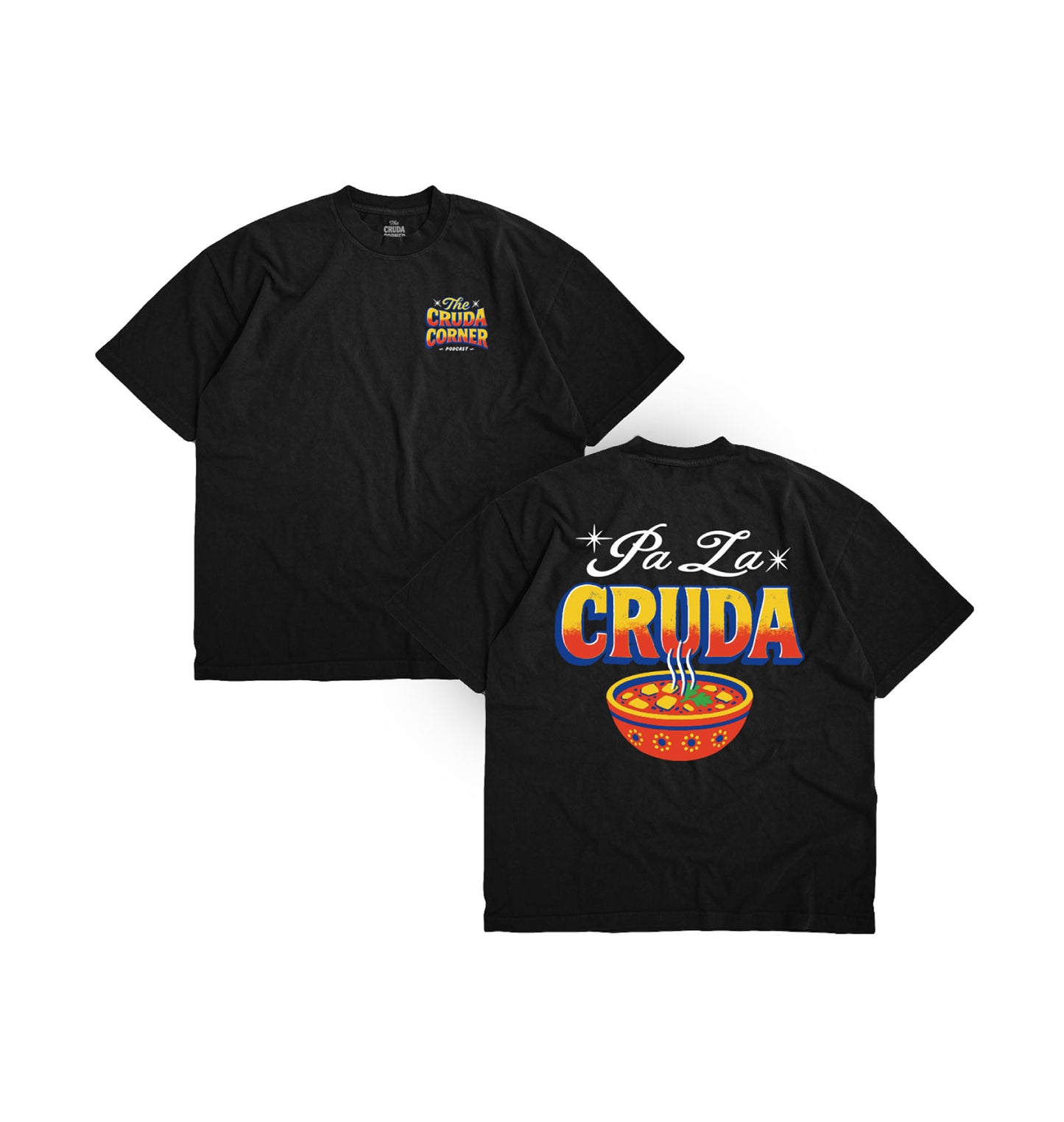 Pa La Cruda Tee (Black)