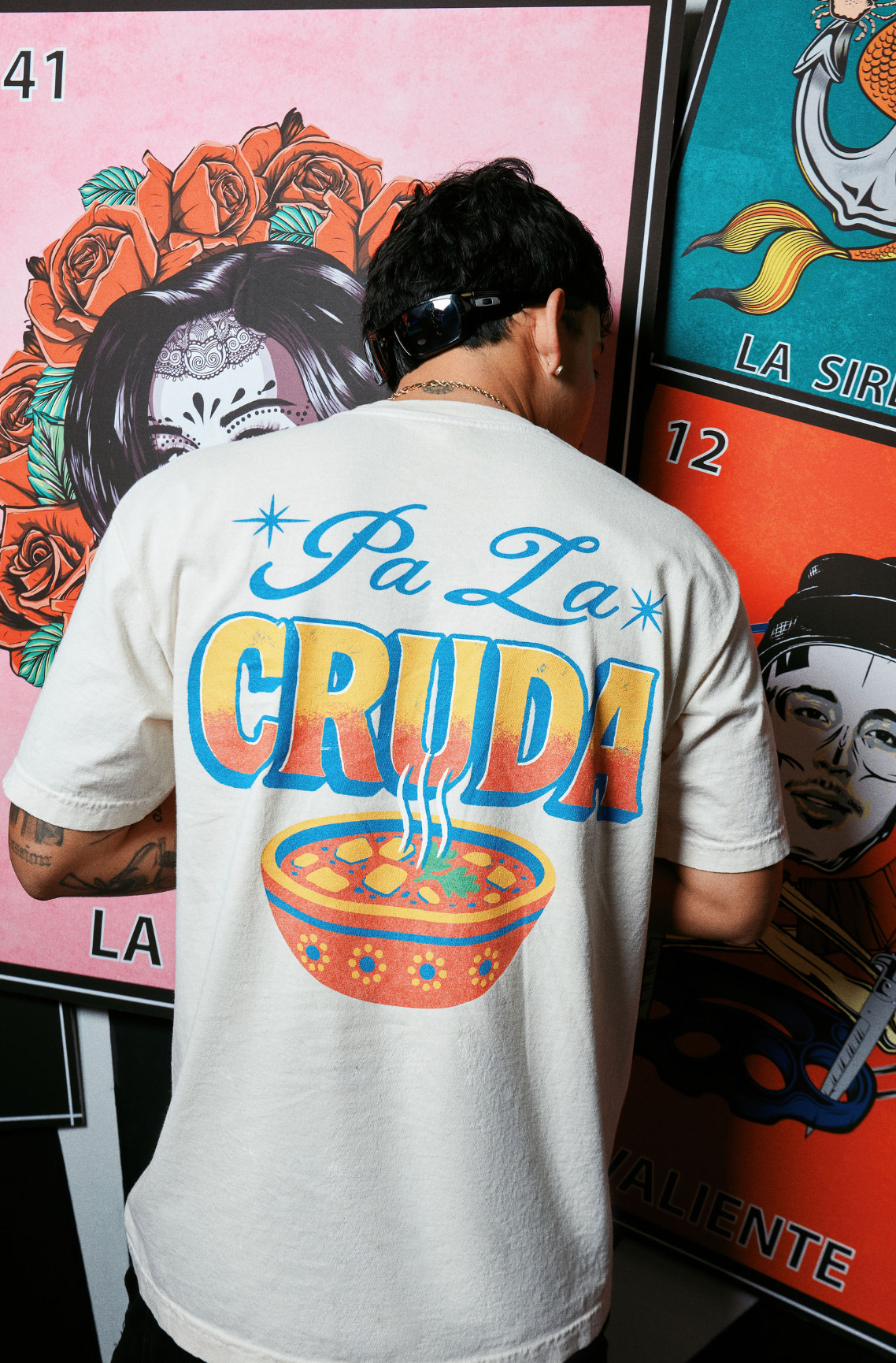 Pa La Cruda Tee (Cream)